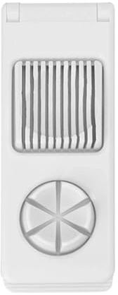 Gsycle Eierschneidemaschine, 2PCS Eierschneidemaschine Erdbeer Slicer Edelstahl Fruchtschneidemaschine 2 in 1 Manuelle Eierschneidemaschine für Erdbeer Drachenfrucht und Banane
