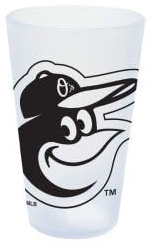 Baltimore Orioles Icicle - Bicchiere da pinta in silicone, 473 ml