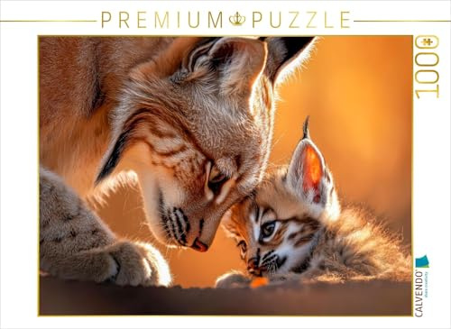 CALVENDO Puzzle Luchs | 1000 Teile Lege-Größe 64 x 48 cm Foto-Puzzle für glückliche Stunden