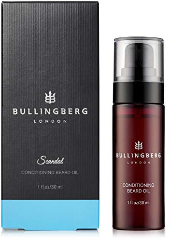 Triumph Beard Oils 30ml by Bullingberg - Award-winning Beard Oil For Men, Fragrance Notes Include Bergamot, Neroli Blossoms, Lavender Sprigs, Lemon and Mandarin Zest, Made in UK (Scandal)