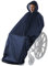 Anyoo Wasserdichter Rollstuhl-Poncho-Überzug Leichter Regen-Poncho-Umhang mit Gummibändern Bietet Trockenen Schutz für Rollstühle, Dunkelblau, Einheitsgröße