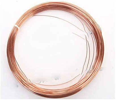 Pangyoo PYouo-Kupferkabel T2 Kupferdraht, Dia.0,1 mm bis 3mm, hoher elektrischer Leitfähigkeit bloßer Kupferdraht Werkzeugzubehör (Length : Dia.0.1mm length10m)