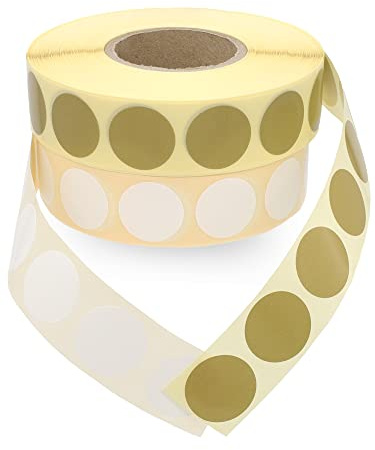 WPW Schusspflaster 20 mm Durchmesser - 4.000 Stück - weiß/beige