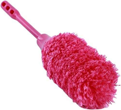 Ensemble plumeau ménage doux microfibre nettoyage plumeau poussière nettoyant poignée plume statique anti magique ménage outils de nettoyage poignée plumeaux brosses