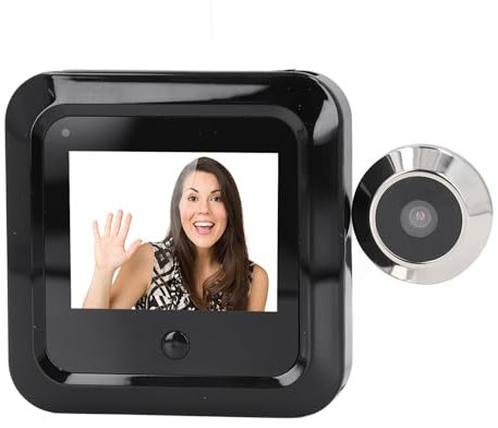 Digitale Türspion-Kamera, 120-Grad-Weitwinkel-Türspion-Kamera mit 2,4-Zoll-HD-Bildschirm, Digitaler Türspion, Elektronischer Türspion für Heimsicherheitssystem