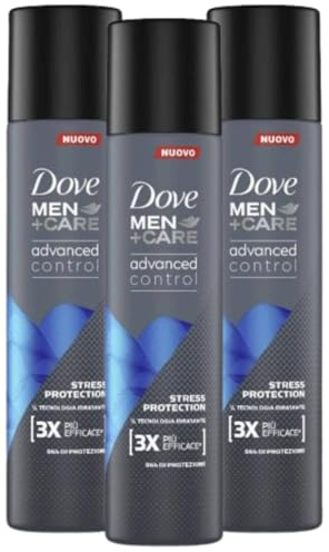 Dove Deodorante Uomo Advanced Control Stress Protection 96H Spray 100 Ml (3)