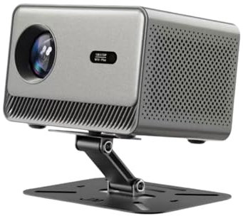 Tokenhigh Desktop Projector Stand, 180° Rotation Projectors Ceiling Wall Mount, Multifunctional Projector Holder, Hanging Projectors Holder for Home Cinema Games Room Office