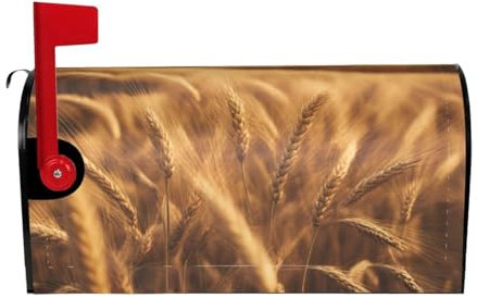 Copertura per cassetta postale impermeabile con magneti campo di grano stampa cassetta delle lettere coperture per cassette postali 65 x 53 cm