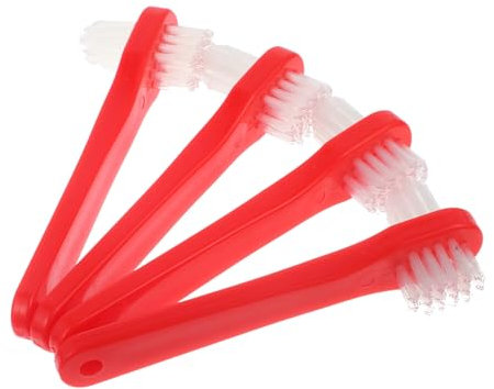 PACKOVE 4pièces Brosse à Dents Pour Prothèses Dentaires Double Face Pour Appareils Orthodontiques Lot