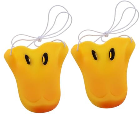 TOYANDONA 2piezas Nariz De Pato Graciosa Accesorio De Nariz De Pato para Fiesta De Halloween y Disfraz De Cosplay