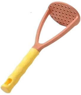 Utensili da cucina for la casa Schiacciapatate in plastica for schiacciare l'aglio dolce, strumento manuale for(Orange)