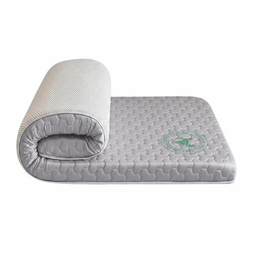rockible Surmatelas Mémoire de Forme Matelas Topper Lit Simple Coussin Dorsal Soutien Doux et Équilibré Mousse Viscoélastique Confort Adaptatif Convient aux, 90 X 200 Cm