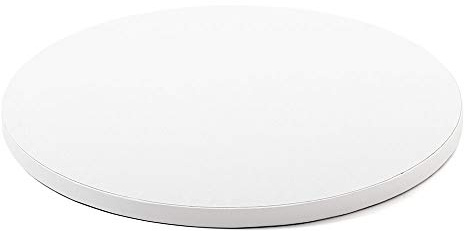 Decora 0931355 Cakeboard White Ø 50 X H 1,2 Cm 20 Inch