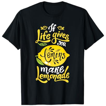 Cuando la vida te da limones hacer un regalo de limonada Camiseta