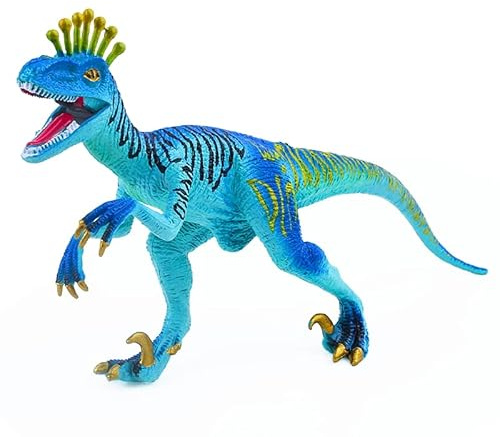 SIENON Dinosaur Figure Toys, Triassic Jurassic Dino Toy 18CM, Educational Realistic Eoraptor Model Plastic Hand-Painted Dinosaur Figurine Toy for Dino Party Cake Topper Decoration