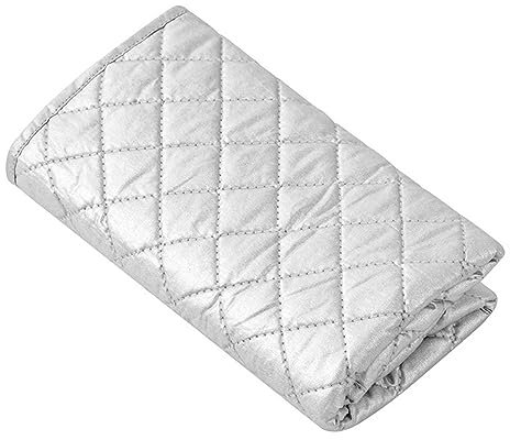 JoboJi Copriasse da Stiro 80x140cm 60x120cm 70x100cm Pieghevole Piccola Coperta da Stiro Portatile da Viaggio per Tavolo da Stiro, Termoriflettente(70x100cm/27.5x39in)