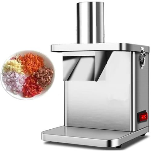 Broyeur de légumes électrique, mélangeur de légumes et de fruits de cuisine, robots culinaires et s, coupe-fruits et légumes automatique en acier inoxydable, alimente automatiquement les ali