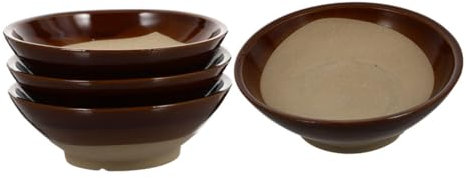 PRETYZOOM Kit De 4 Cuencos De Cerámica Cuencos De Sopa y Fideos Estilo Vintage y De Barro
