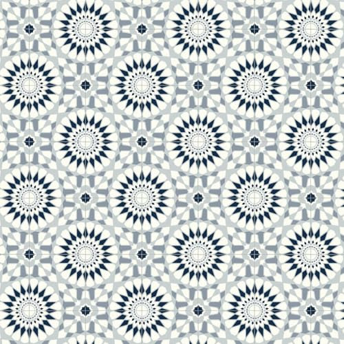 VINYL FLOORING UK Vidimus 578 Bluish Grey White Designer Effect Anti-Slip Vinyl Flooring For Kitchen, Bathroom, 2.8mm Thick Vinyl Sheet-4m(13'1) X 2m(6'6)-8m²