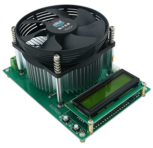 Batterietester, 150W Konstantstrom elektronische Last 6 0V 10A. Akkustodenentladungskapazität Testerzähler 1 2V 24V 48V.(150W Load)