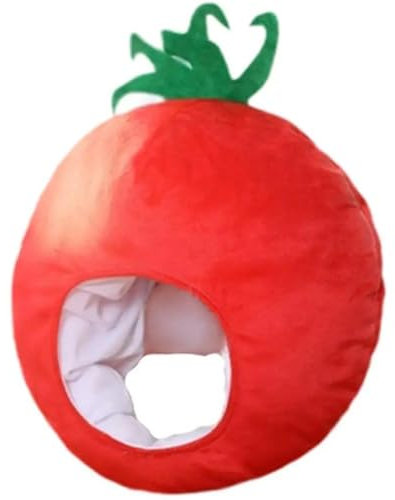 Vobumix Plush Hat Novelty Costume Hat Funny Vegetable Hat Decorative Food Hat Headwear for Birthday Festival Party Supplies