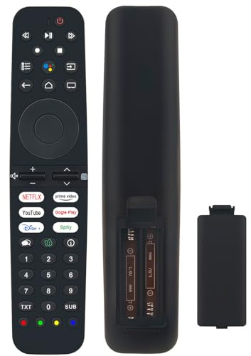 Ersatt röstfjärrkontroll lämplig för GRUNDIG 75 VOE 83,75 VOE 83 QLED TV