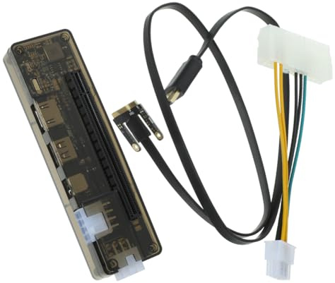 DIYEAH Docking Station Pci-e Esterno per Scheda Video Portatile, Estensione Gpu per Laptop Stili multipli