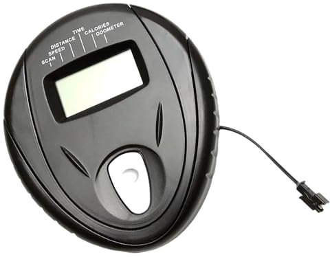 BUBEFSKD Moniteur De Vélo d'exercice Avancé Ordinateur Multifonction LCD Odomètre Cycle pour Équipement Fitness Tachymètre Haute Précision