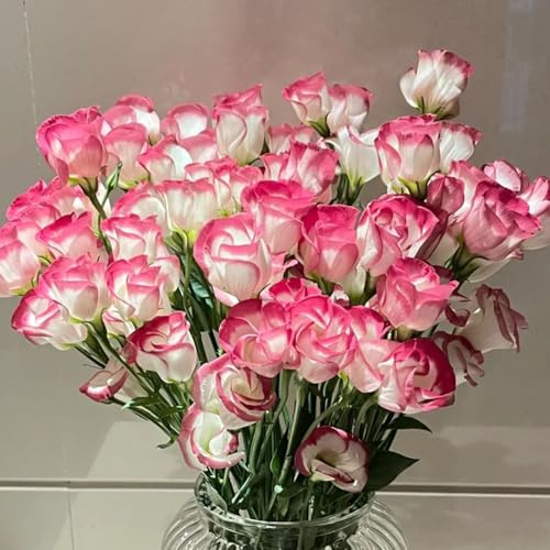 semillas de lisianthus resistentes - jardín decorativas eustoma perenne 100pcs