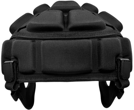 SheerFaring Protector de Cabeza de Rugby Casco para Hockey Espuma EVA de Alta Densidad con Correa Ajustable Adecuado para Uso Atlético Prácticas