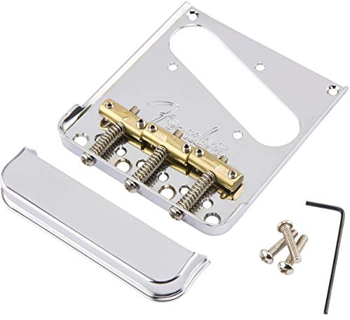 Fender American Professional Tele 3-Saddle Bridge Assembly Electric Guitar Hardware (0992005000)