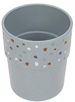 LÄSSIG Kinderbecher, BPA-freier Trinkbecher für Kinder, ohne Melamin, spülmaschinen- und mikrowellengeeignet/Mug Tiny Farmer Sheep
