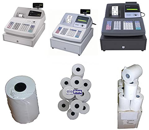 elePOS Rolls to Fit Sharp XE-A201, XEA201, 201, Sharp XE-A202, XEA202, 202, Sharp XE-A203, XEA203, 203, Sharp XE-A206, XEA206, 206 Cash Register
