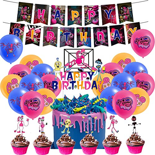 Birthday Balloons, Banners & Cake Decorations - Party Supplies