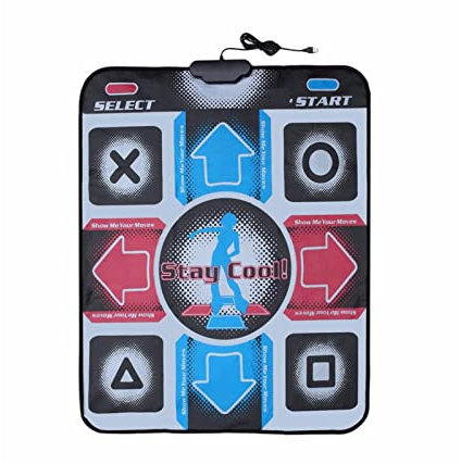 Anloximt USB-Tanzpad PC | rutschfeste, empfindliche USB-Tanzdecke,Verschleißfeste Tanzmatte, Tänzerdecke, hochempfindliche Spielmatte