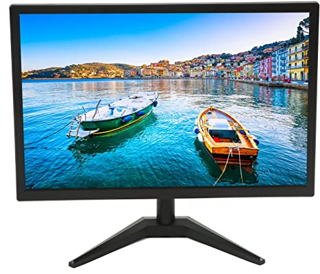 Monitor LCD per Computer da 19 Pollici, Display Widescreen 16:10, 1440x900 a 60 Hz, luminosità 400 Nit, Estensore Monitor 100% SRGB, Adatto per Display e Fotocamera del (Spina