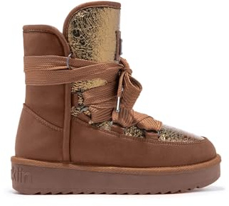 D.Franklin - Bottes Australiennes d'Hiver pour Femme avec Intérieur en Fourrure - Nordic Fur