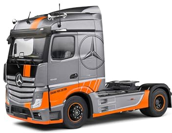 Solido Modellauto Maßstab1:24 Mercedes Benz Actros Silber