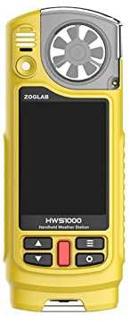 Estaciones meteorológicas HWS1000-Versión educativa Estación meteorológica portátil Estación meteorológica digital LCD para oficina en casa