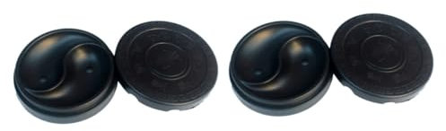 HAPINARY 2 Stück 4 Tintenplatten Mit Tintenstab 4 Zoll Traditionelle Chinesische Tintenplatten Für Kalligraphie Schleifwerkzeug Mit Abdeckung Für Anfänger