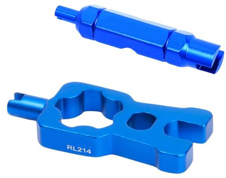 Kompaktes Mehrzweck-Fahrradventil, Schlüssel, tragbar, Reparatur, Fahrrad-Ventile, Werkzeug für einfache Reparaturen