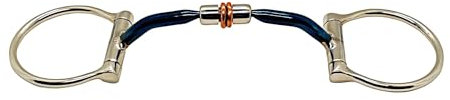 Bello-Equine Western D Trense High Port - Sweet Iron - 130mm