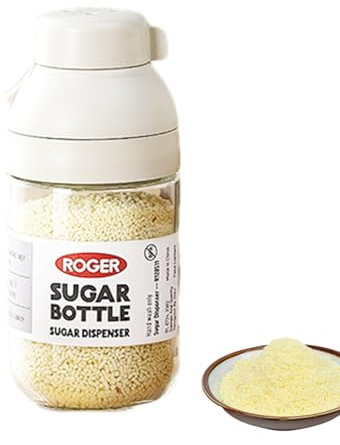 Salt Shakers for Kitchen - 8.4oz Coarse Salt Shaker - Precise Quantitative Measuring Condiment Dispenser for Baking Restaurant Camping Dining Outdoor Cooking