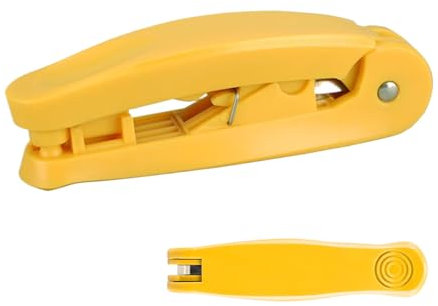 Herramienta pelacables – Herramienta de pelado y corte de cables, alicates portátiles con agarre ergonómico, cortador de perforación UTP para computadora, teléfono, teléfono