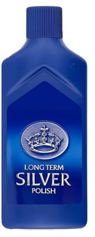 Goddard's Long Term Silver Polish 125ml Tarnish Remover, Protector, High Shine Sold for Cleaning Silver Jewelry, Gold, Dinnerware, Silverware, Antiques, Accessories