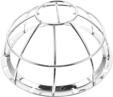 IMIKEYA Protezione per Sprinkler Antincendio in Acciaio Inox, Gabbia di Copertura per Impianto Antincendio, Protezione Anti-irrigatore Resistente e Facile da Montare per Negozi, Hotel