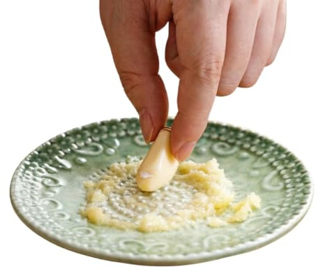 Generico Knoblauchreibe Schale | Knoblauchreibe Schüssel - für Tomaten Püree Arbeitsplatte Küchenlebensmittel Ingwerreiben Butter