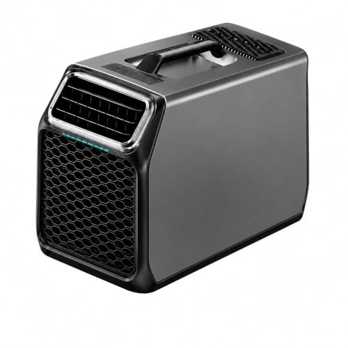 KPOUYYDS Climatizzatore Portatile da Campeggio 5000 BTU, Condizionatore per Camper e Tenda con Compressore GMCC, Auto-evaporante, Timer e Modo Sleep per Van, Camion e Piccoli Ambienti