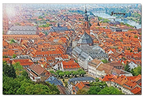 Deutschland Puzzle 1000 Teile Holzpuzzle Erwachsene Spielgrafik Reise Souvenir Holz