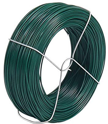 Shintop wire Green Gardening Wire for Climbing Plants Ties, Tomatoes Twist Ties, Bonsai Support